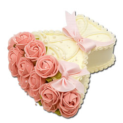 Designer Pineapple floral bouquet cake - 2kg - code FC02